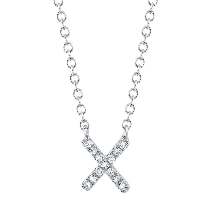 SC55007903-X 14K White Gold Fashion Necklace from the Initial Collection