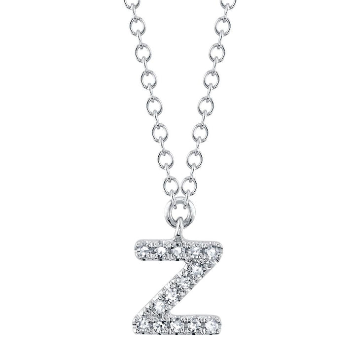 SC55007903-Z 14K White Gold Fashion Necklace from the Initial Collection