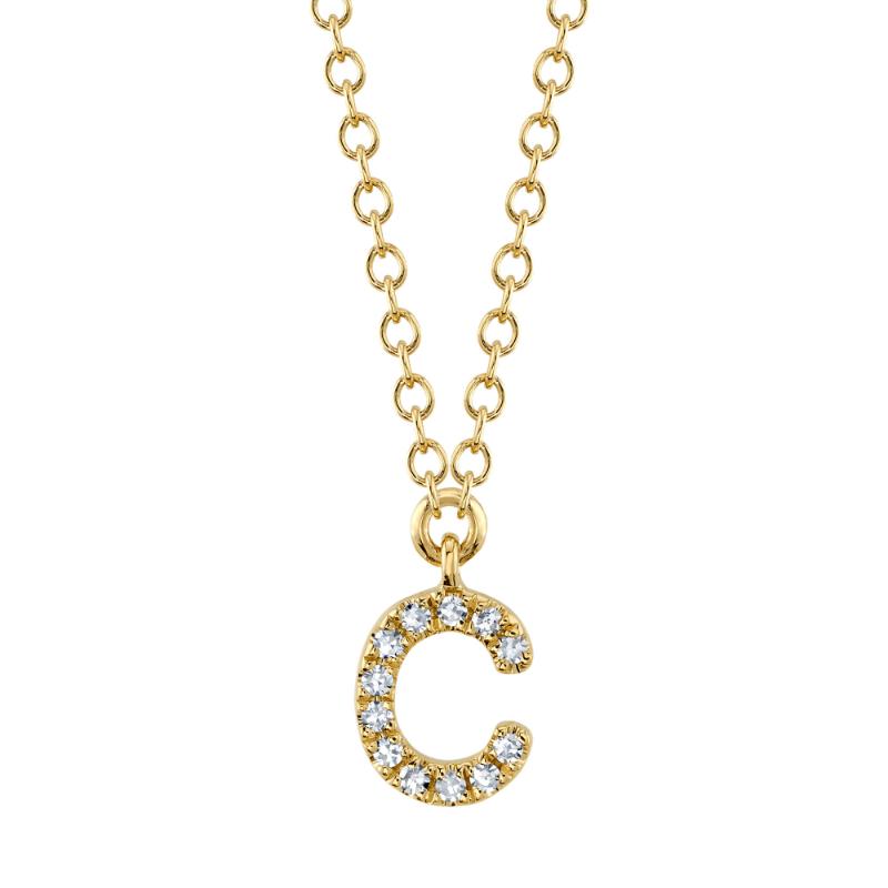 SC55007904-C 14K Yellow Gold Fashion Necklace from the Initial Collection