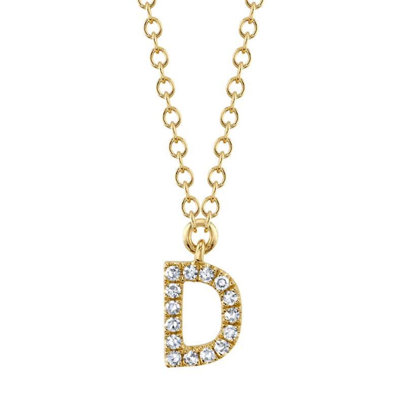 SC55007904-D 14K Yellow Gold Fashion Necklace from the Initial Collection