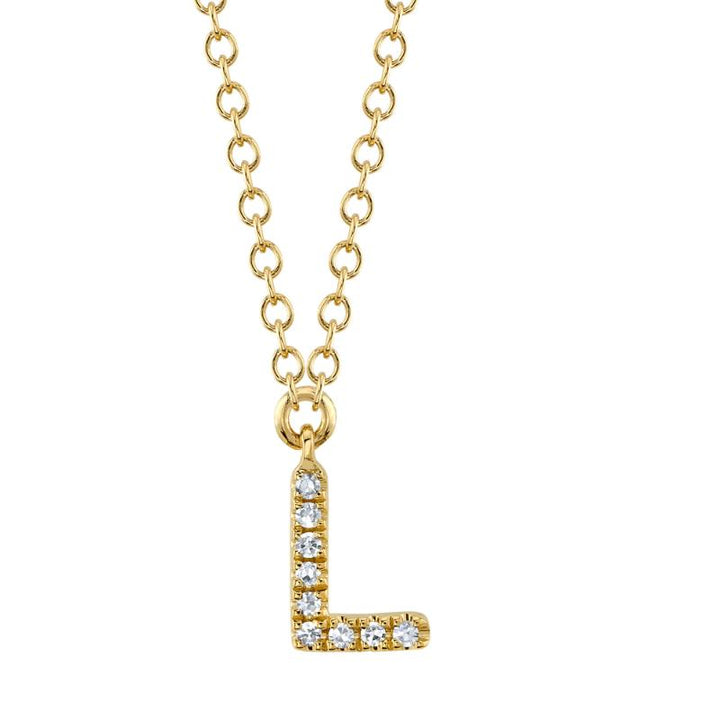 SC55007904-L 14K Yellow Gold Fashion Necklace from the Initial Collection