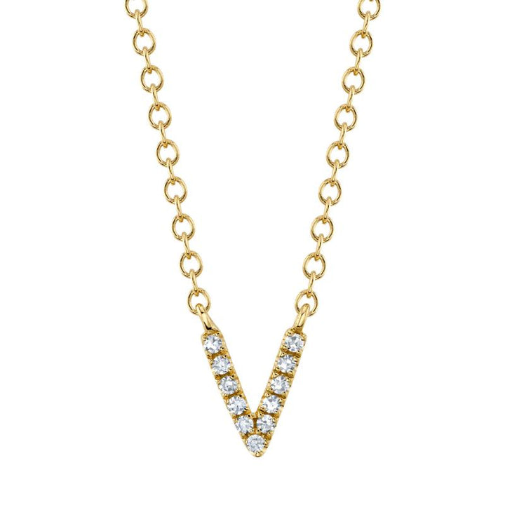 SC55007904-V 14K Yellow Gold Fashion Necklace from the Initial Collection