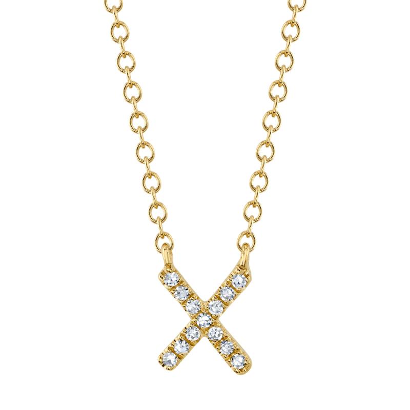 SC55007904-X 14K Yellow Gold Fashion Necklace from the Initial Collection