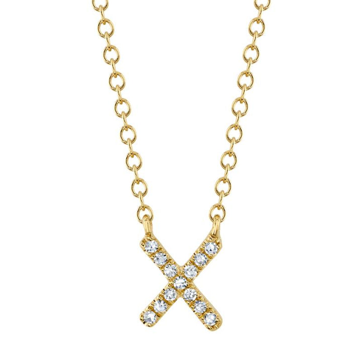 SC55007904-X 14K Yellow Gold Fashion Necklace from the Initial Collection