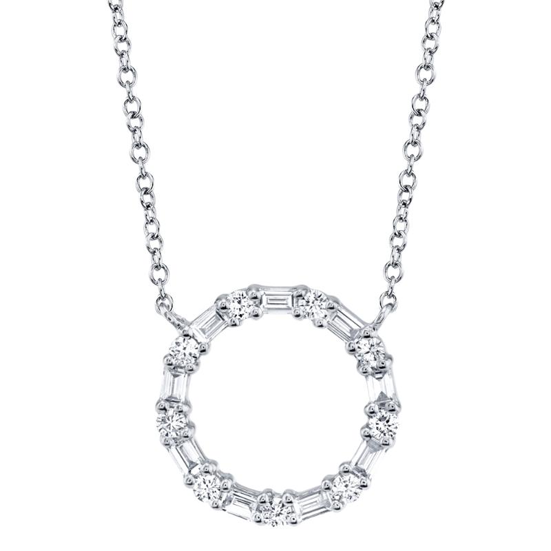 SC55008725 14K White Gold Fashion Necklace from the Kate Collection