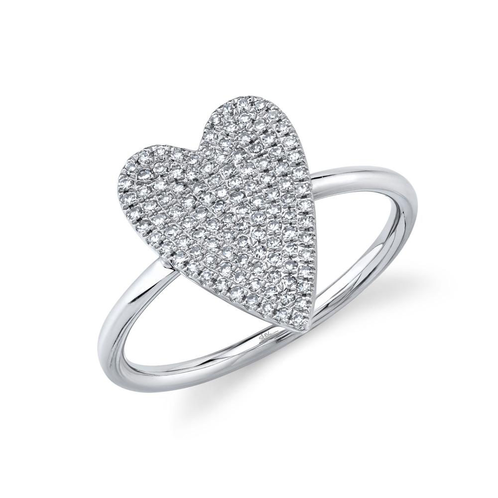 SC55009104V2 14K White Gold Fashion Ring from the Kate Collection