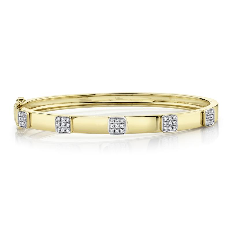 SC55009506ZM 14K Yellow Gold Bangle Bracelet from the Kate Collection