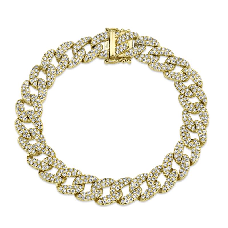 SC55010095 14K Yellow Gold Link Bracelet from the Kate Collection