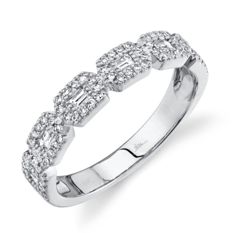 SC55011258 14K White Gold Fashion Ring from the Kate Collection