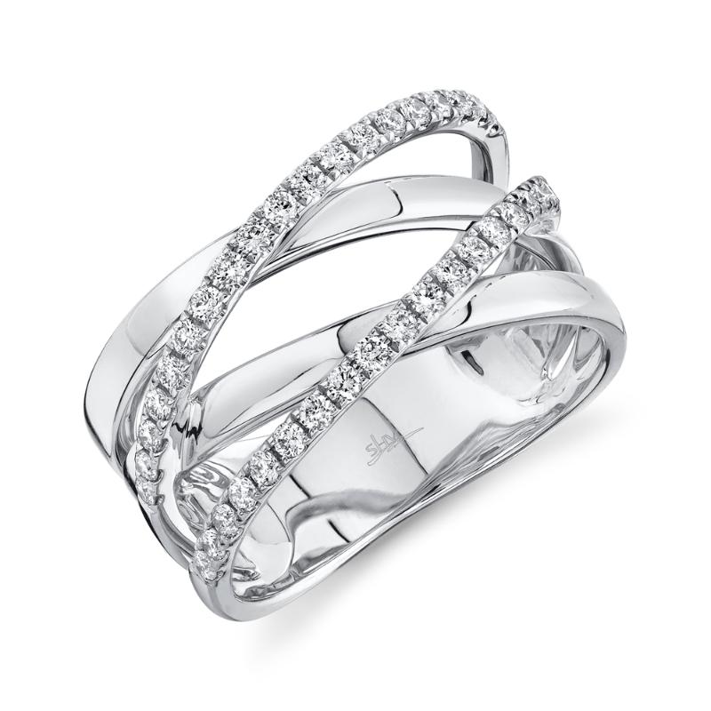 SC55019236 14K White Gold Fashion Ring from the Kate Collection