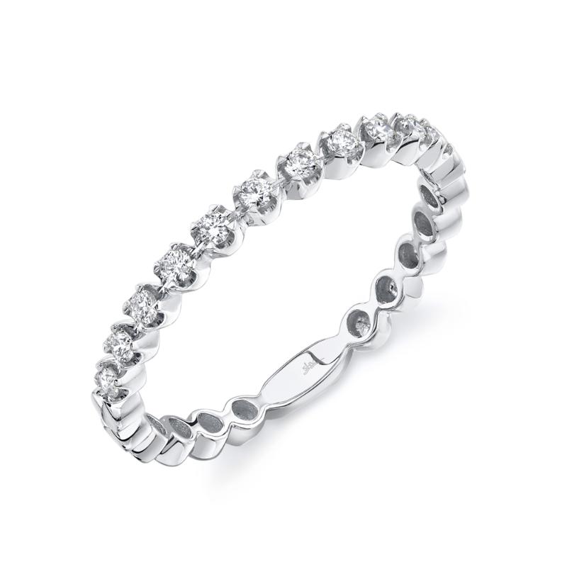 SC55020321 14K White Gold Fashion Band from the Kate Collection