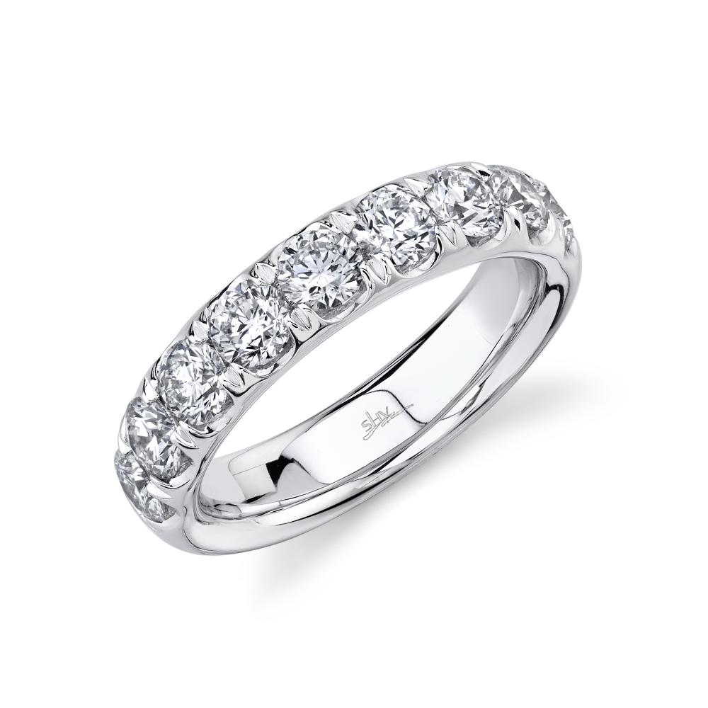 SC55020364 14K White Gold Classic Wedding Band from the Eternal Collection