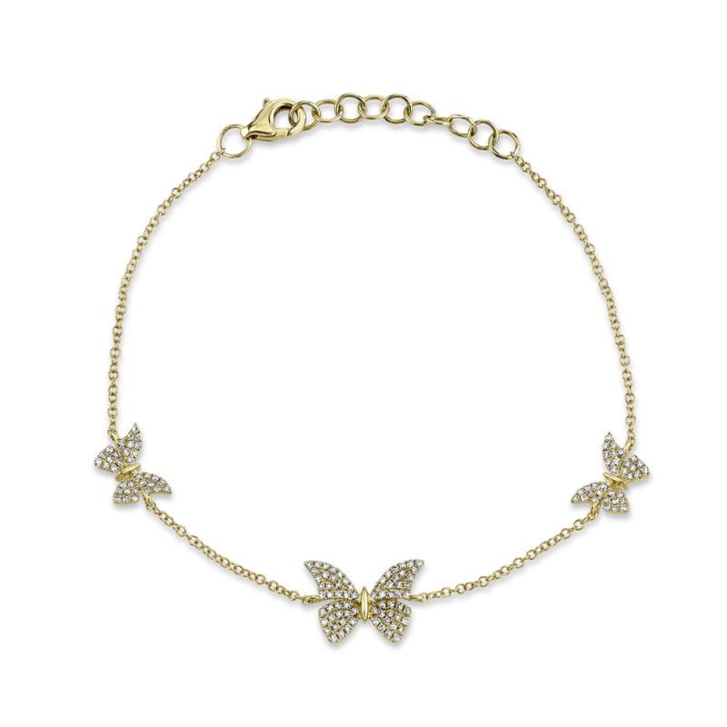 SC55020620 14K Yellow Gold Chain Bracelet from the Kate Collection