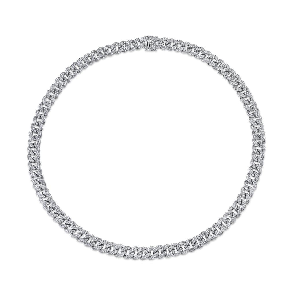 SC55021354Z18 14K White Gold Link Necklace from the Kate Collection