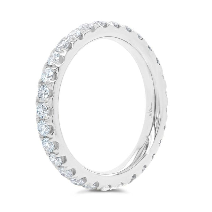 SC22004431EZ6 14K White Gold Eternity Band from the Eternal Collection