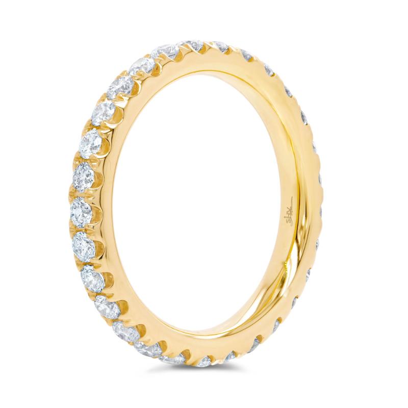 SC22004432EZ5 14K Yellow Gold Eternity Band from the Eternal Collection