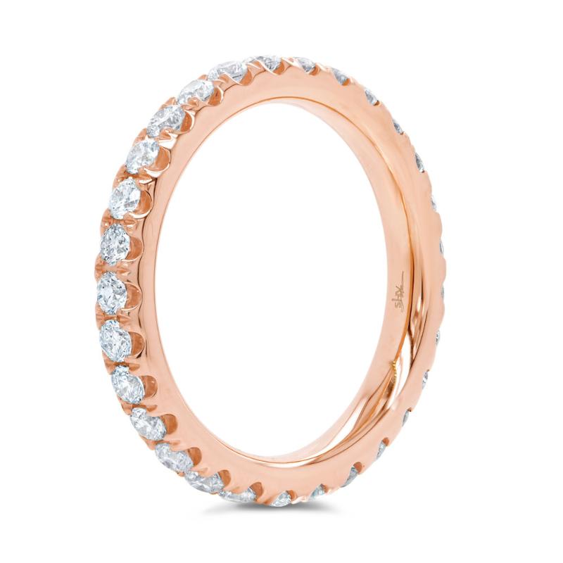 SC22004433EZ5 14K Pink Gold Eternity Band from the Eternal Collection