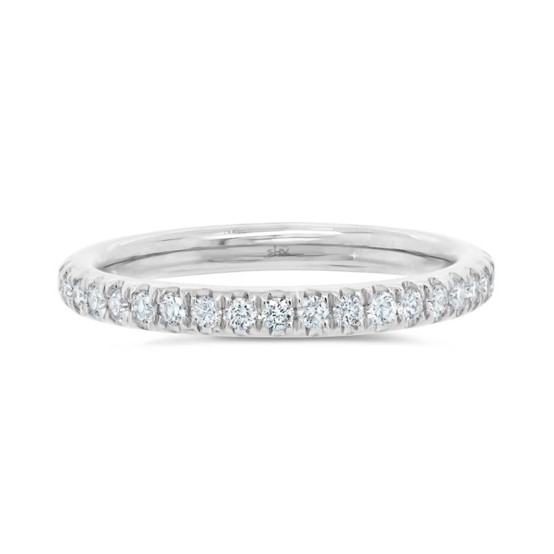 SC22005278EZ8 14K White Gold Eternity Band from the Eternal Collection