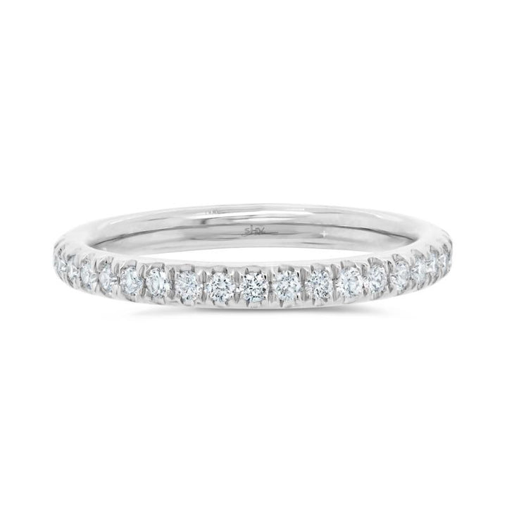 SC22005278EZ8 14K White Gold Eternity Band from the Eternal Collection