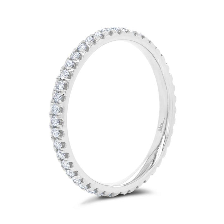 SC22005278EZ8 14K White Gold Eternity Band from the Eternal Collection