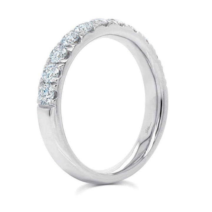 SC22005396 14K White Gold Classic Wedding Band from the Eternal Collection