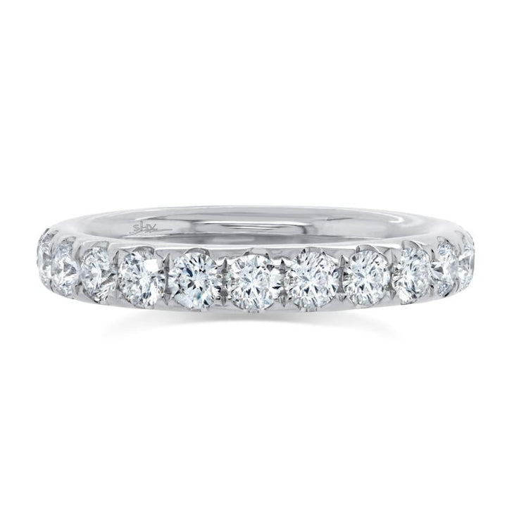 SC22005396EZ4.5 14K White Gold Eternity Band from the Eternal Collection