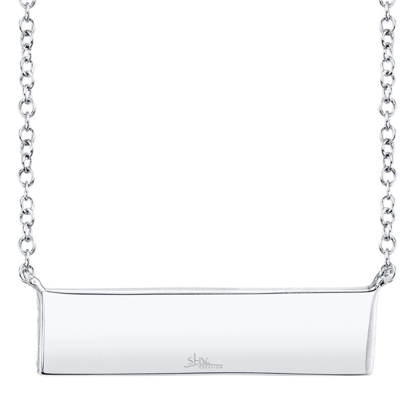 SC55001719V4 14K White Gold Fashion Necklace from the Kate Collection