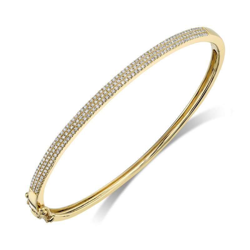 SC55002256ZS 14K Yellow Gold Bangle Bracelet from the Kate Collection