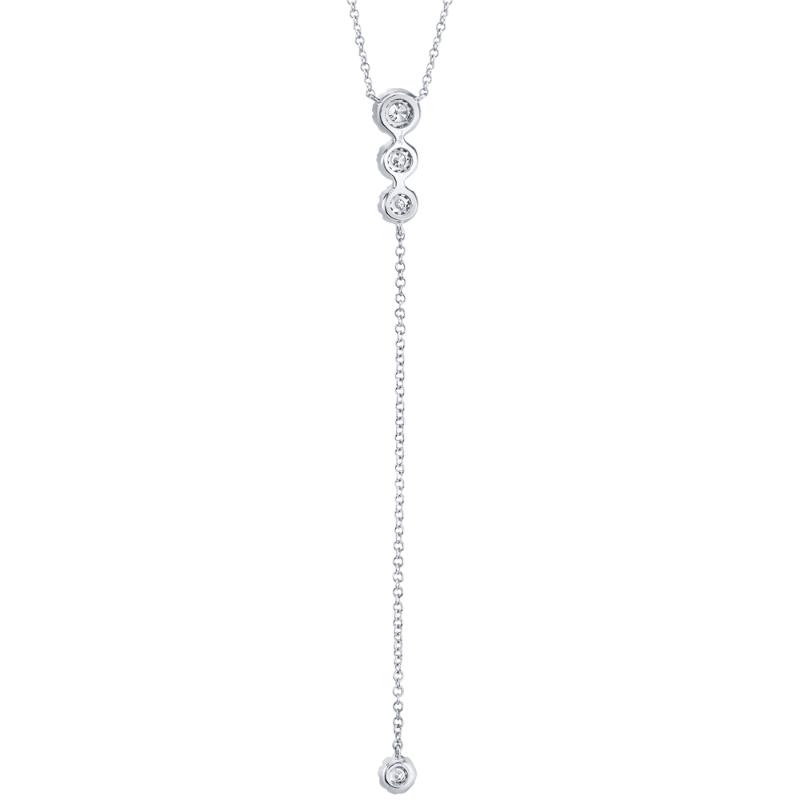 SC55002606 14K White Gold Lariat Necklace from the Eden Collection