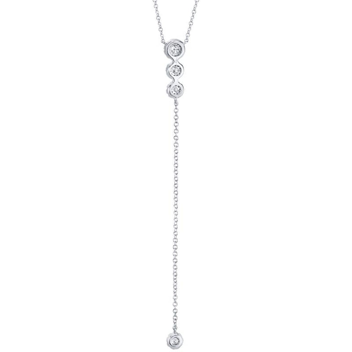 SC55002606 14K White Gold Lariat Necklace from the Eden Collection