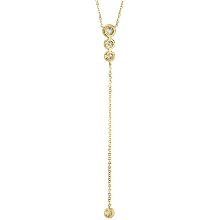 SC55002607 14K Yellow Gold Lariat Necklace from the Eden Collection