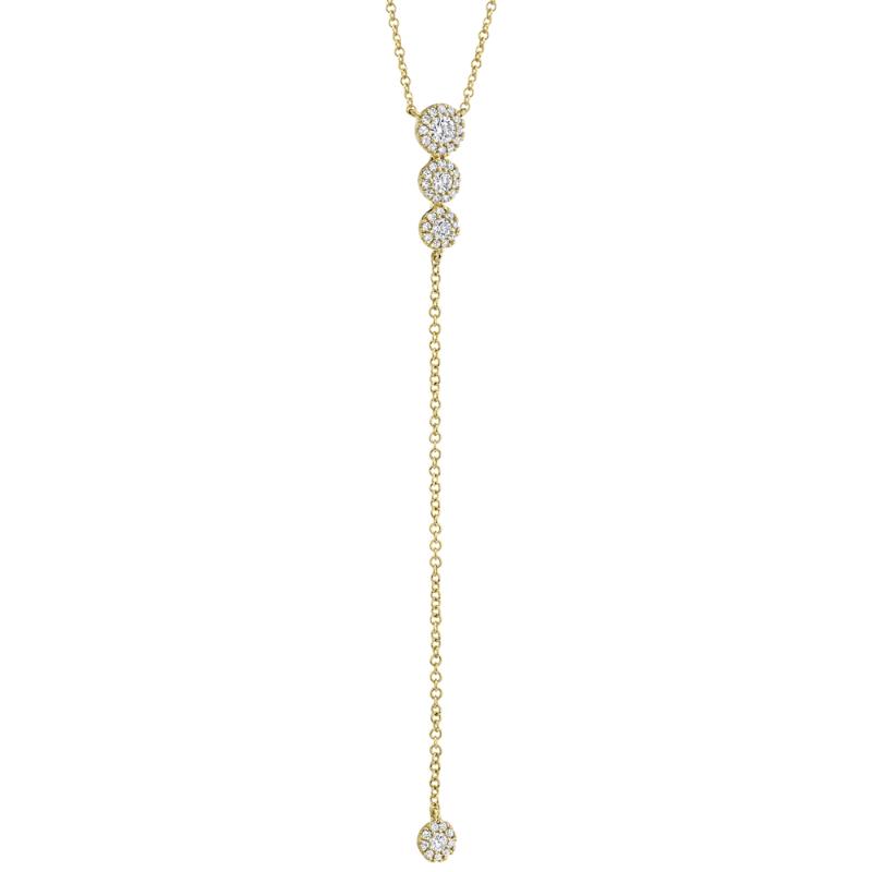 SC55002607 14K Yellow Gold Lariat Necklace from the Eden Collection