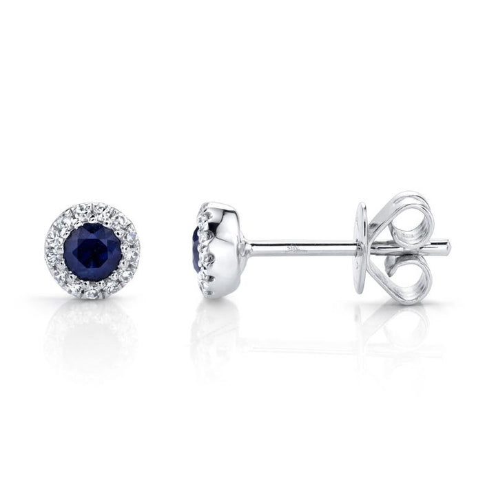 SC55002752 14K White Gold Stud Earrings from the Eden Collection