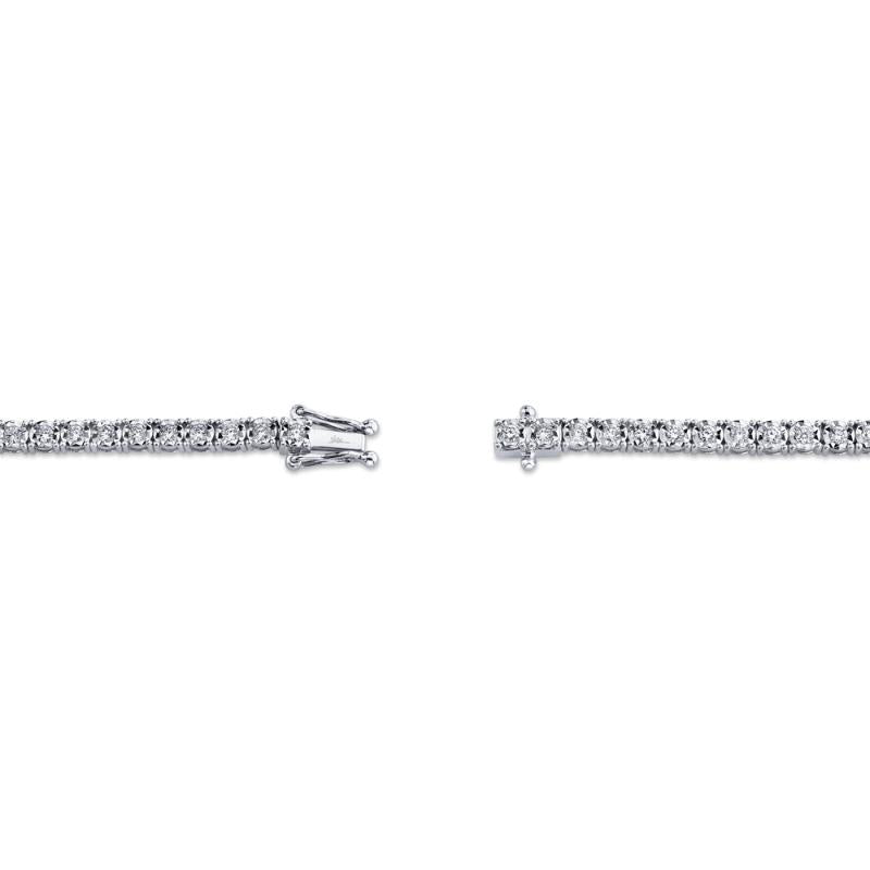 SC55002949 14K White Gold Tennis Bracelet from the Stella Collection