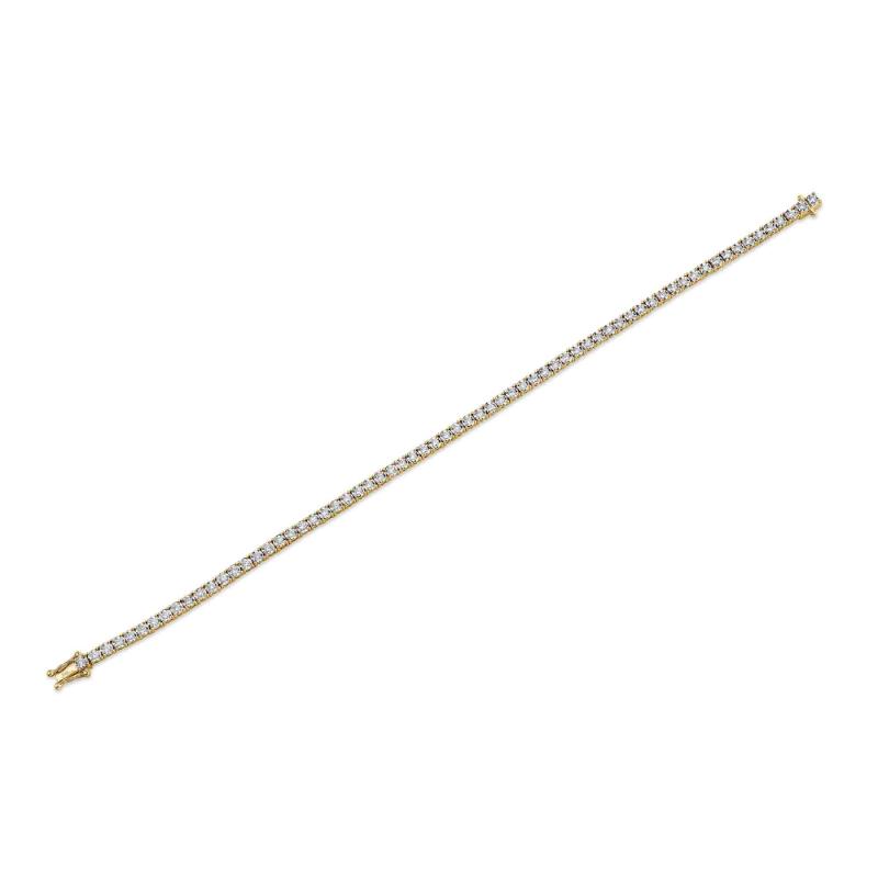 SC55002950 14K Yellow Gold Tennis Bracelet from the Stella Collection