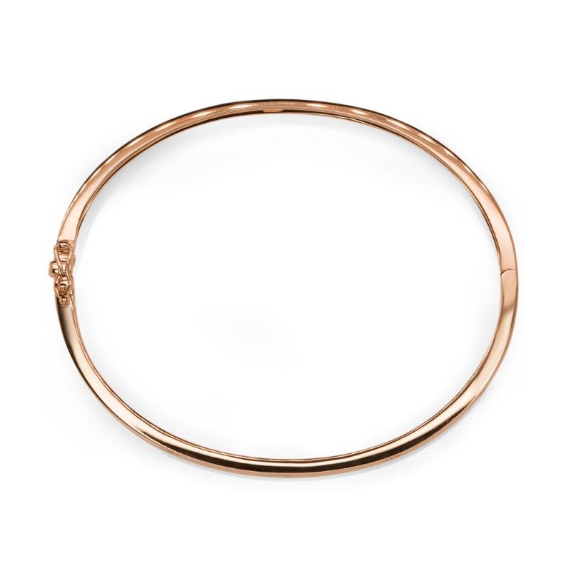 SC55004068ZS 14K Pink Gold Bangle Bracelet from the Kate Collection