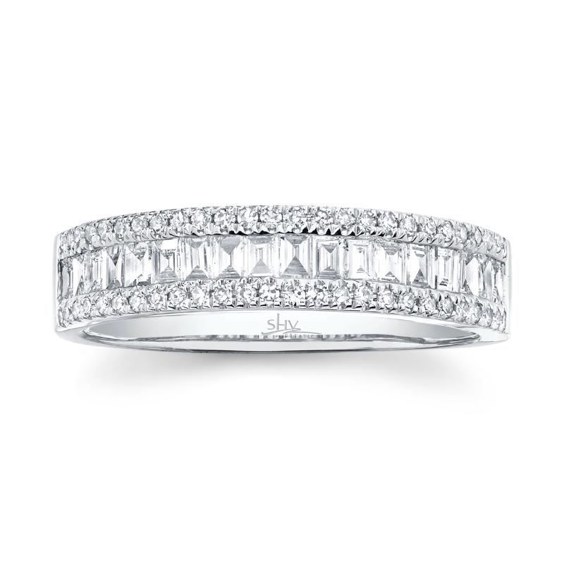 SC55004917 14K White Gold Fashion Band from the Kate Collection