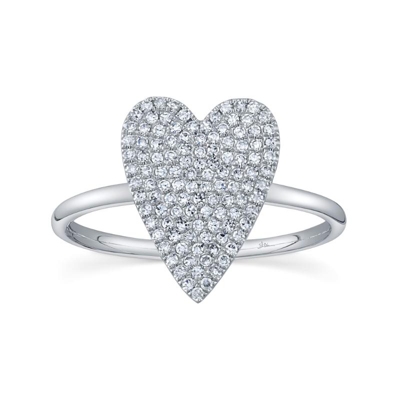 SC55009104V2 14K White Gold Fashion Ring from the Kate Collection