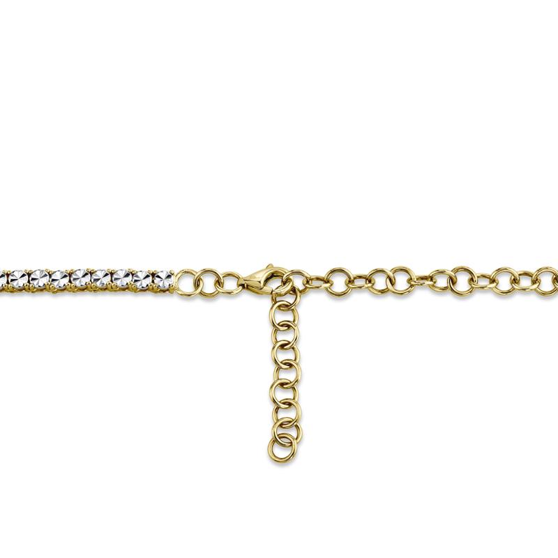 SC55009470 14K Yellow Gold Tennis Necklace from the Stella Collection