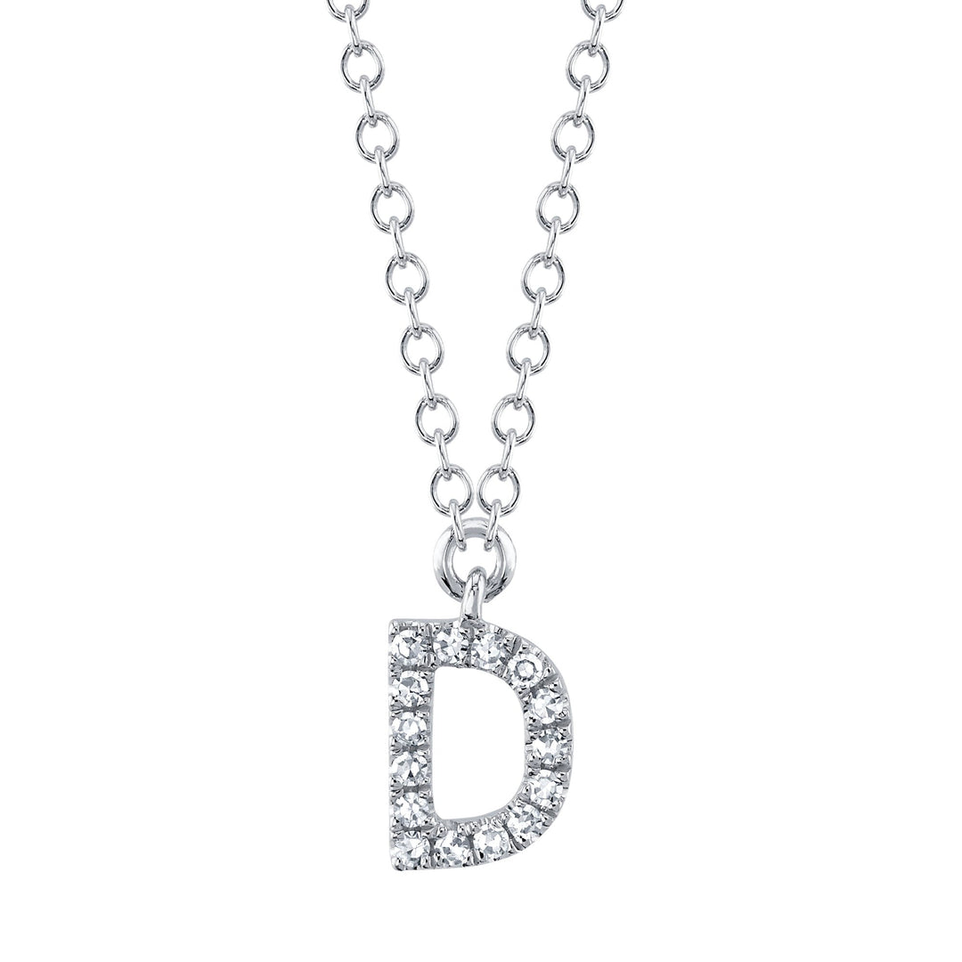 0.05CT DIAMOND NECKLACE - INITIAL D